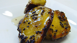 Japanese candied sweet potatoes