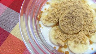 Yogurt with Soy Flour & Banana