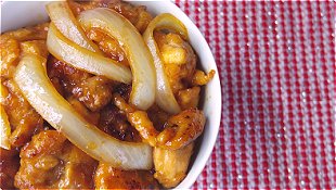 Seared Chicken & Onion Bowl