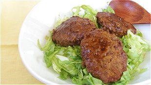 Japanese-Style Stewed Hamburger Steak Bowl