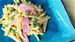 Green Soybeans & Macaroni Salad