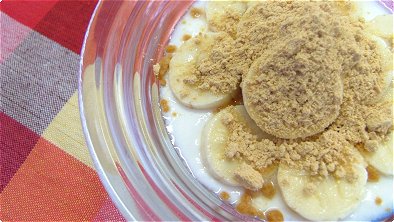 Yogurt with Soy Flour & Banana