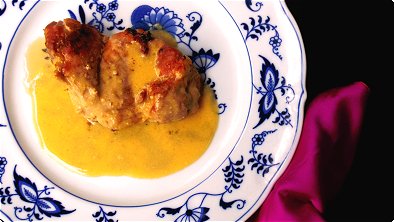 Grilled Chicken with White Miso Sauce