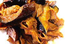 Butaniku to nasu no miso-itame