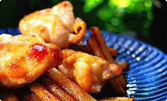 Toriniku to jyagaimo no batā shōyu-itame