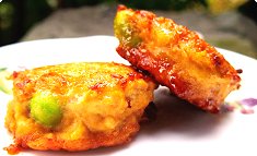 Toriniku to edamame no tsukune