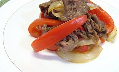 Gyuniku to yasai no shōyu-itame