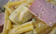 Abokado to macaroni no wasabi mayonezu