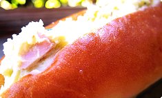 Poteto sarada no rōrupan-sandoitchi