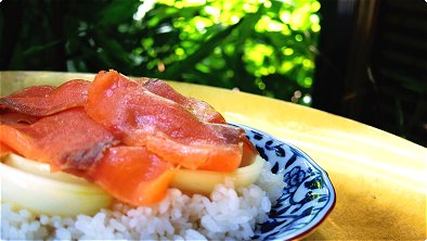 Smoked Salmon Chirashi Zushi