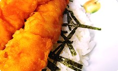 Ebi-ten chirashi-zushi