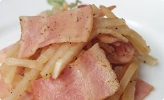 Daikon to bēkon no itame