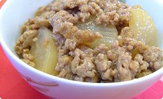 Daikon no soboroan-don