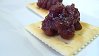 Mashed 

Sweetened Red Bean Paste on Crackers