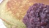 Matcha Pancake with Mashed Sweetened Red Bean Paste