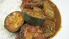 Japanese Curry & Rice with Beef, Zucchini, Celery & Tomato