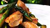 Sauteed Chicken & Asparagus with Soy Sauce