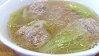 Pork Meatballs & Napa Cabbage Soup