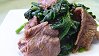 Seared Beef & Spinach with Soy Sauce