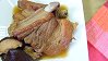 Simmered Pork Spareribs & Shiitake Mushrooms with Soy Sauce