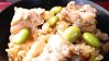 Mixed Glutinous Rice with Chicken & Green Soybeans